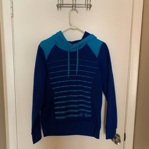Under Armor women’s blue hoodie, size sm